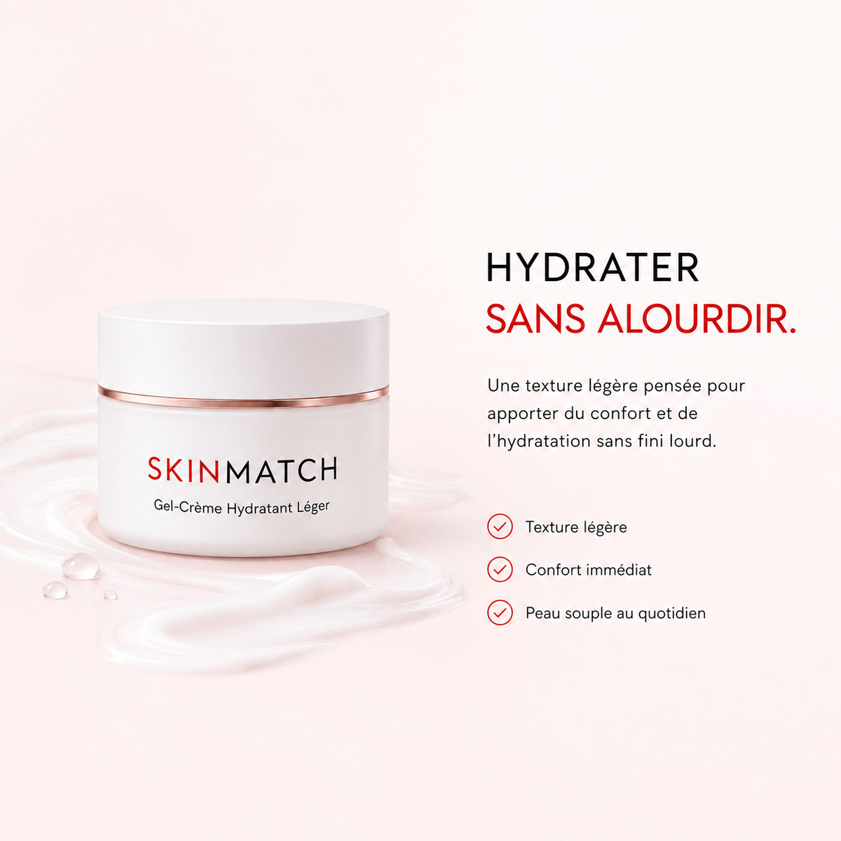 Gel-Crème Hydratant Léger