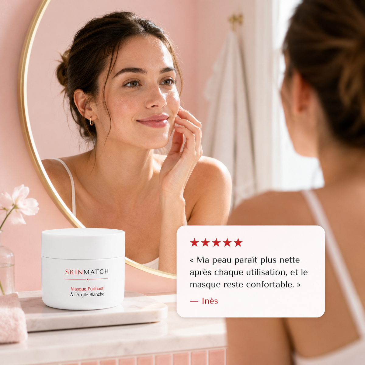 Masque Purifiant à l’Argile Blanche