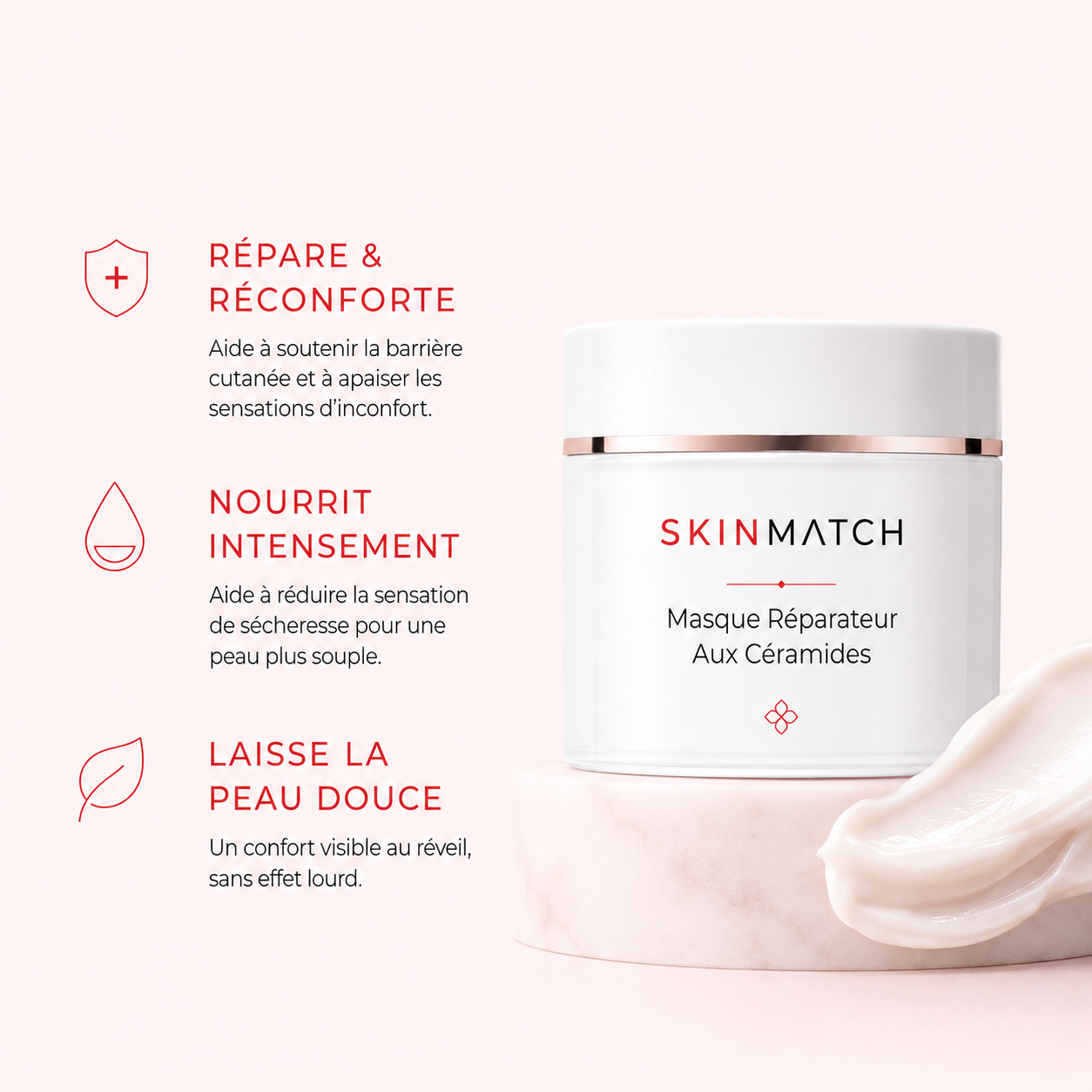 Masque Réparateur aux Céramides