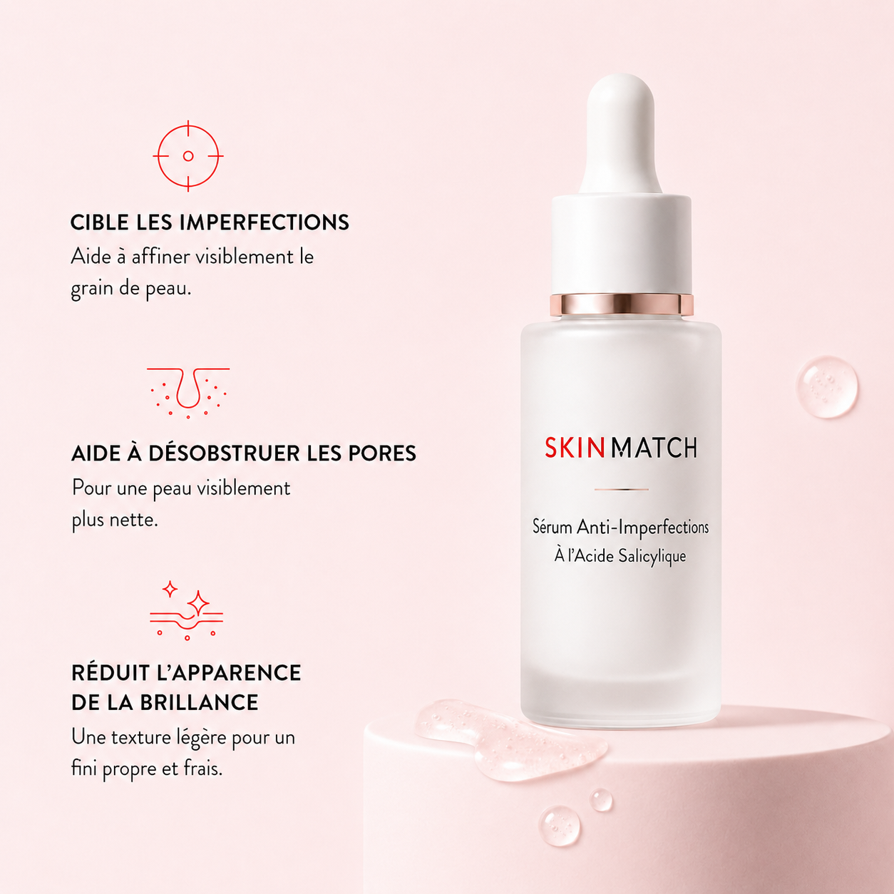 Sérum Anti-Imperfections à l’Acide Salicylique