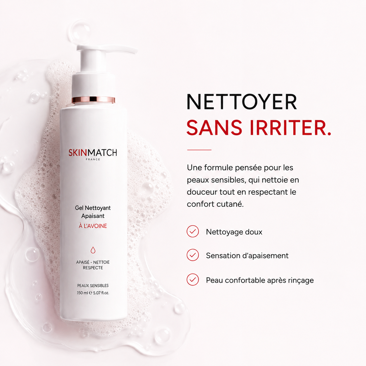Nettoyant Apaisant à l’Avoine