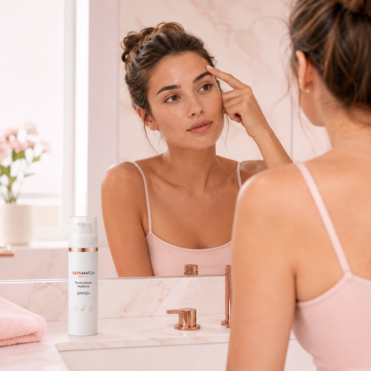 Fluide Solaire Matifiant SPF50+