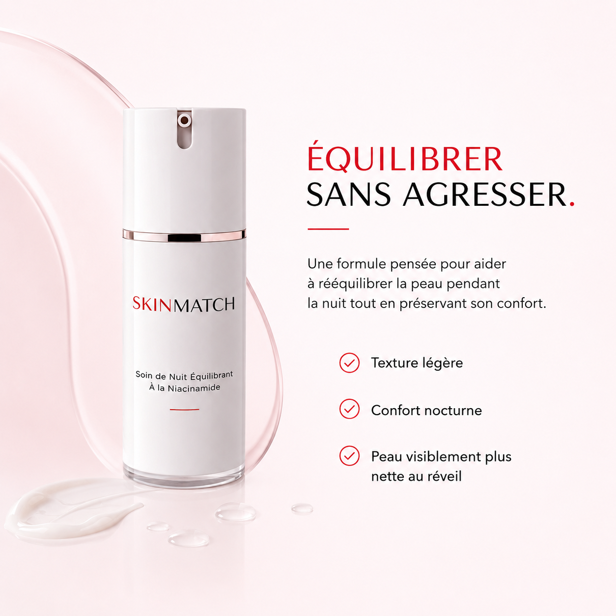 Soin de Nuit Équilibrant à la Niacinamide