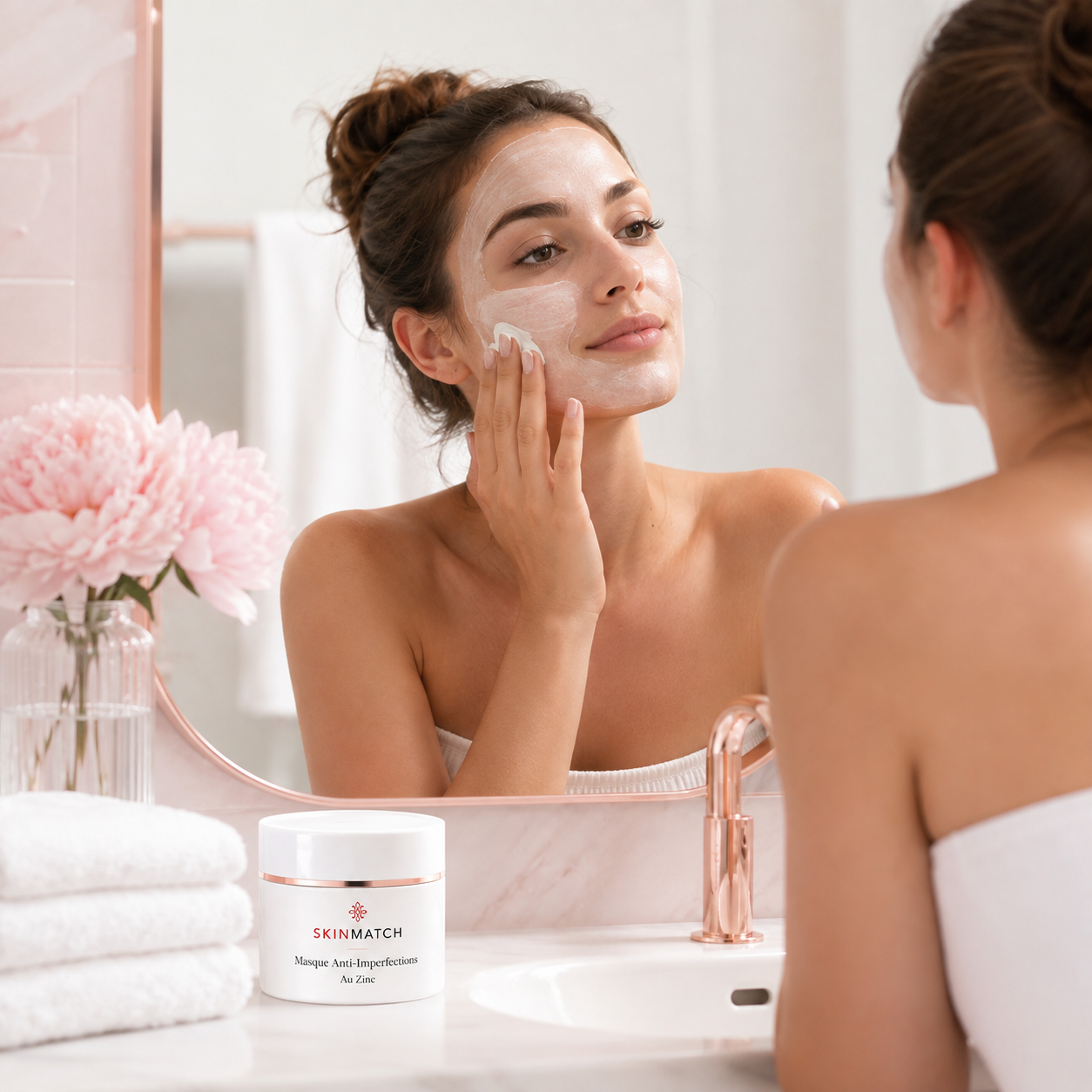 Masque Anti-Imperfections au Zinc