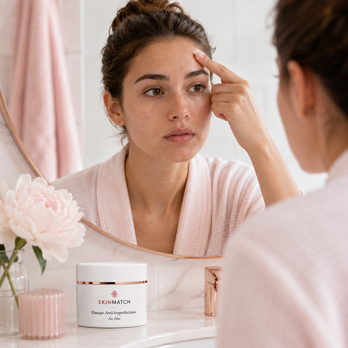 Masque Anti-Imperfections au Zinc