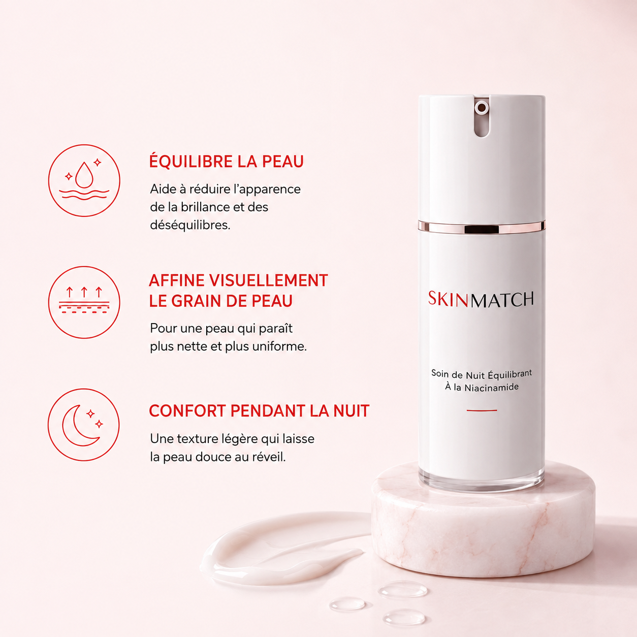 Soin de Nuit Équilibrant à la Niacinamide