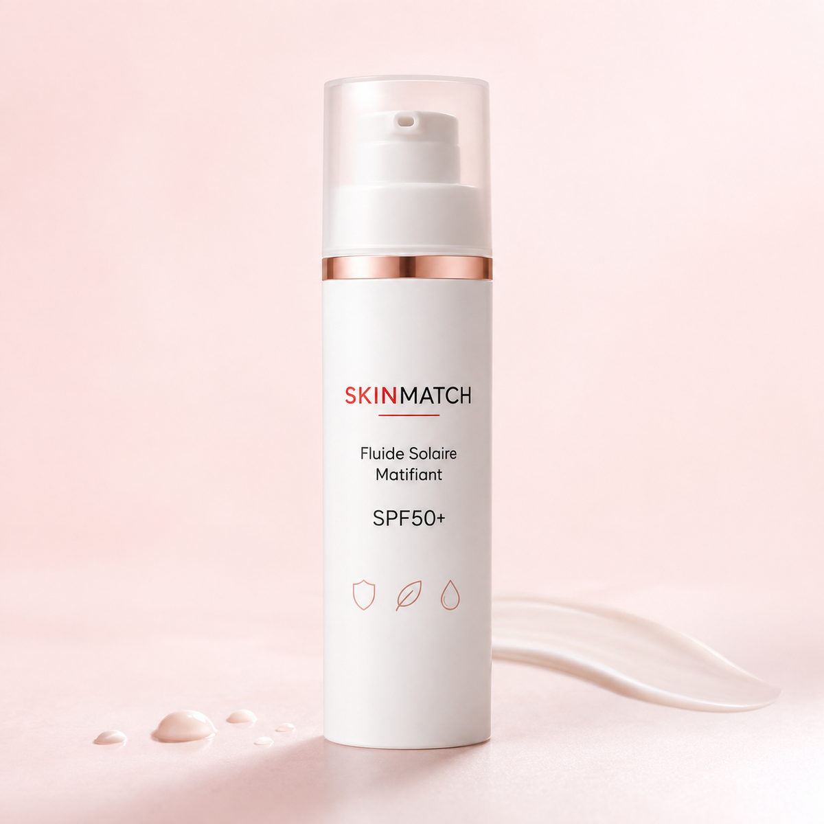 Fluide Solaire Matifiant SPF50+