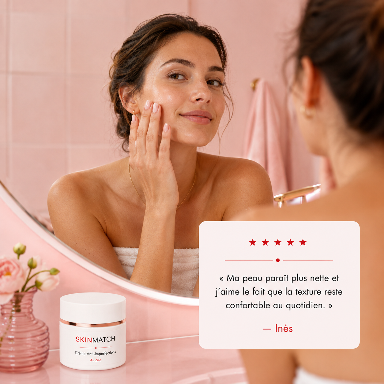 Crème Anti-Imperfections au Zinc