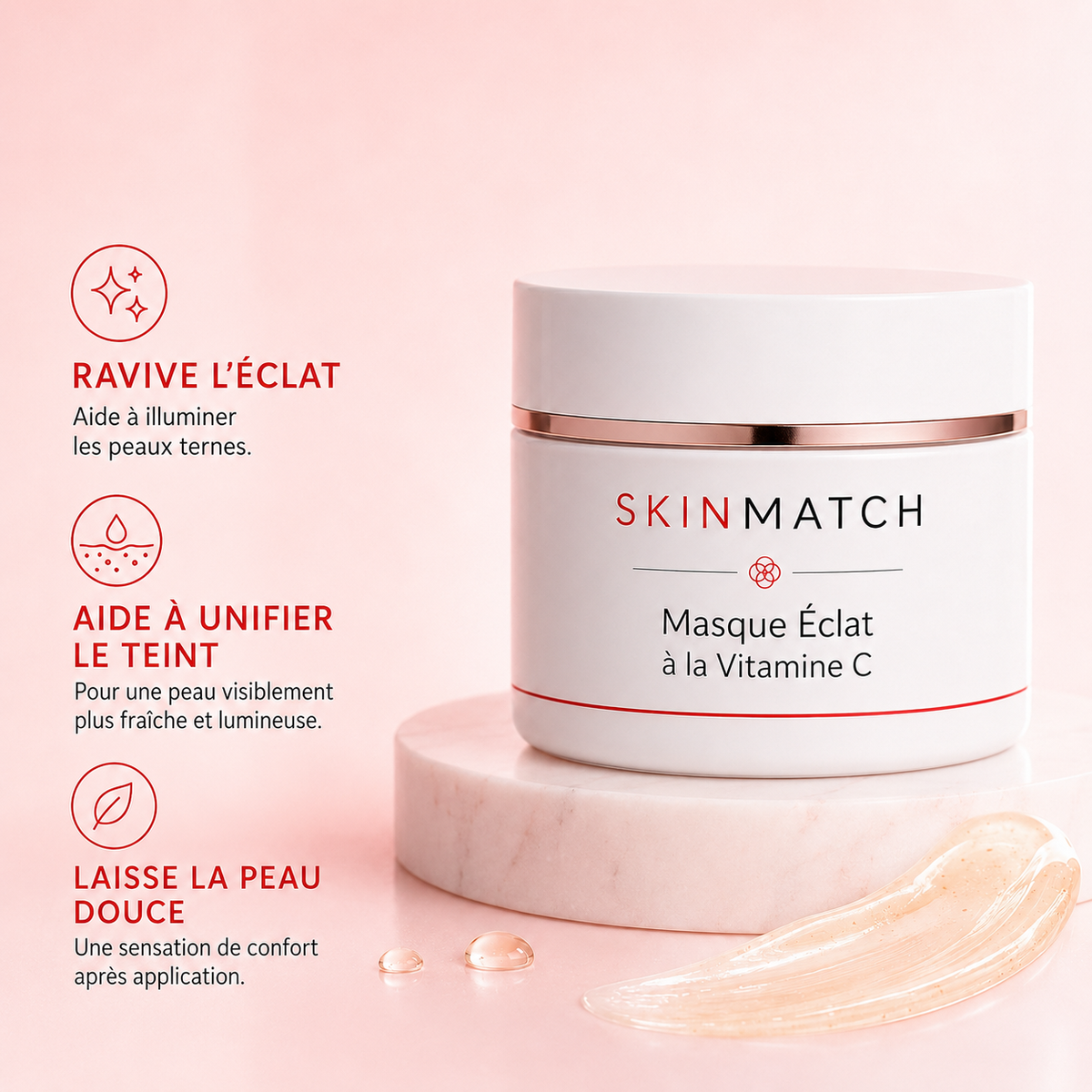 Masque Éclat à la Vitamine C
