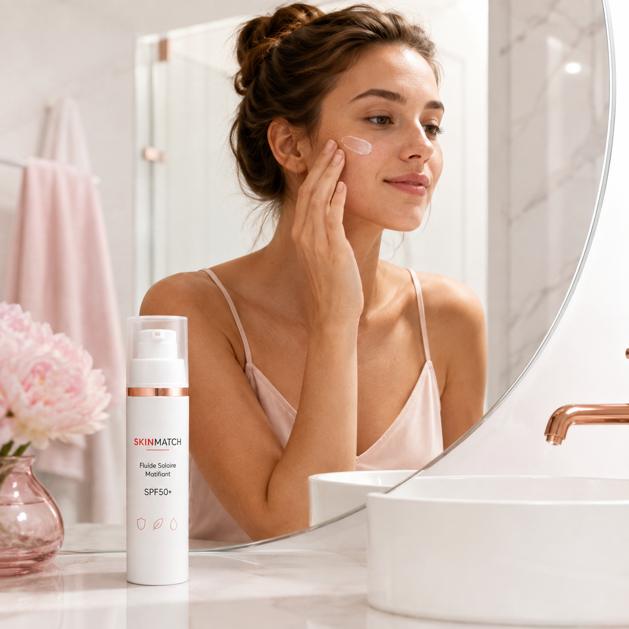 Fluide Solaire Matifiant SPF50+
