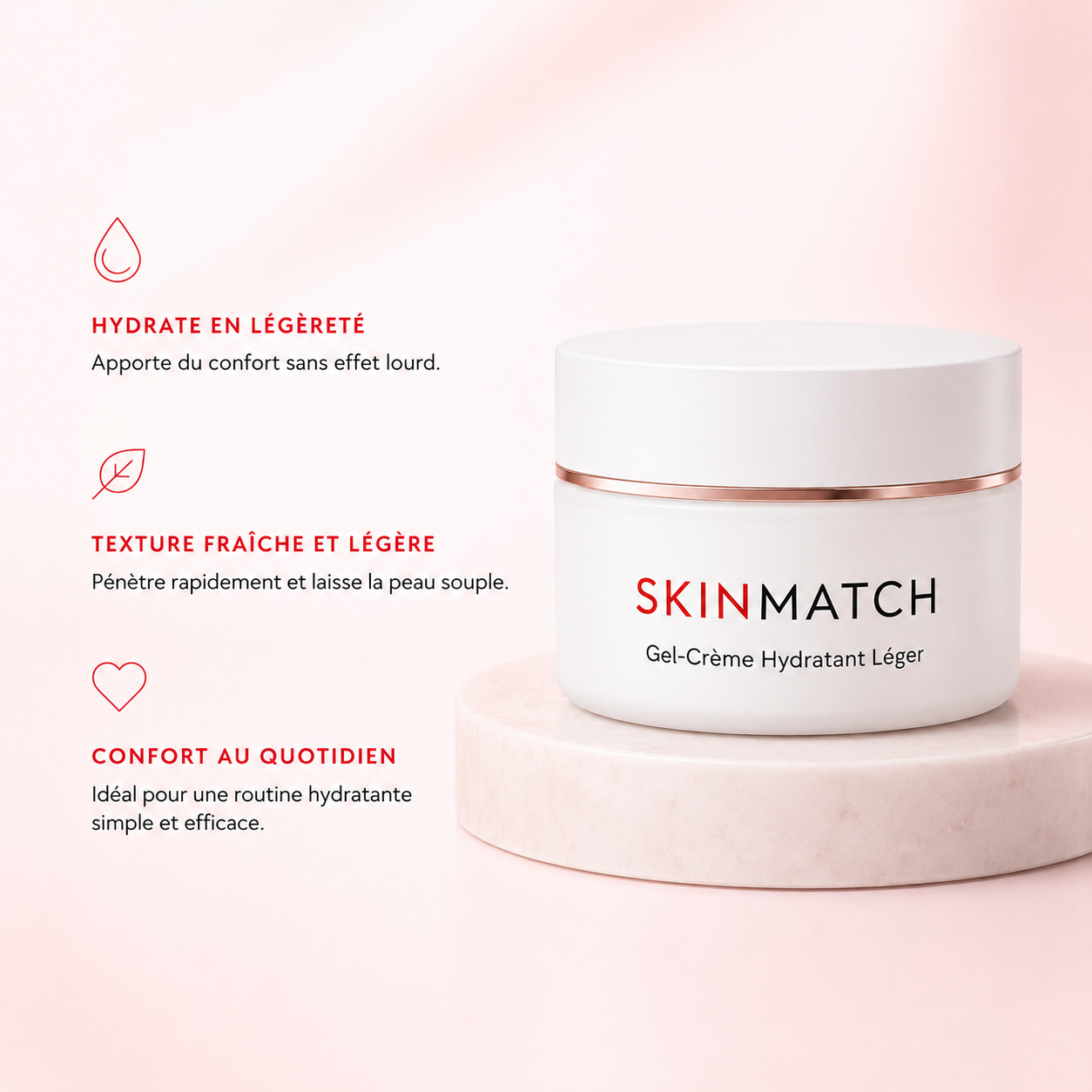 Gel-Crème Hydratant Léger
