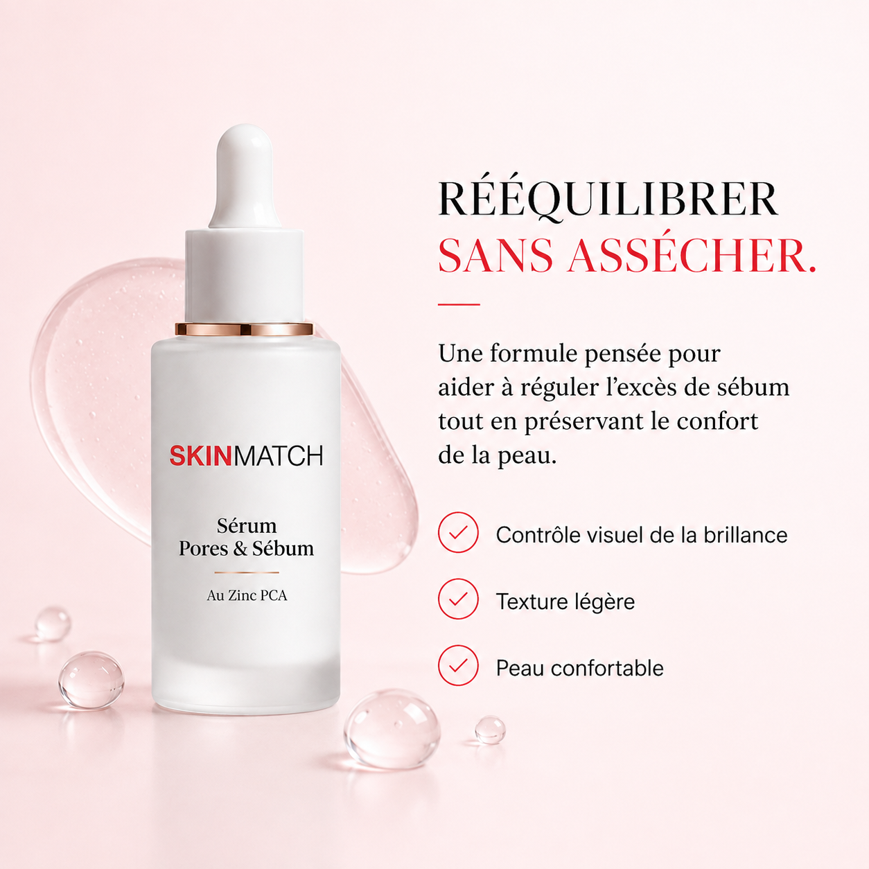 Sérum Pores & Sébum au Zinc PCA