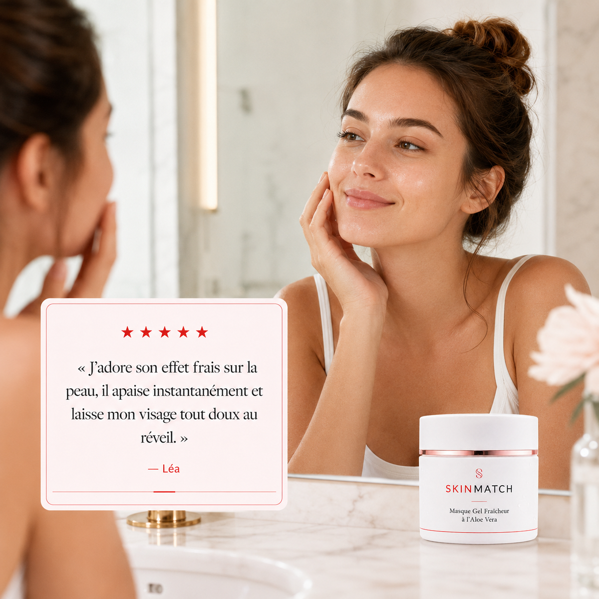 Masque Gel Fraîcheur à l’Aloe Vera
