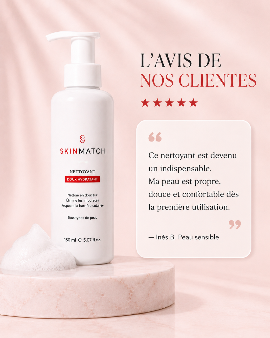 Nettoyant Doux Hydratant