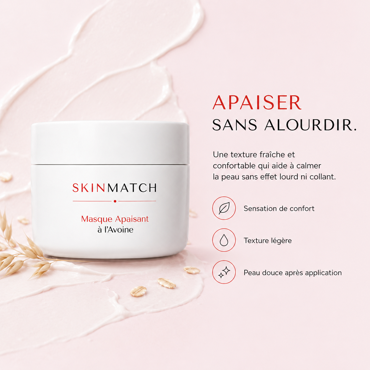 Masque Apaisant à l’Avoine