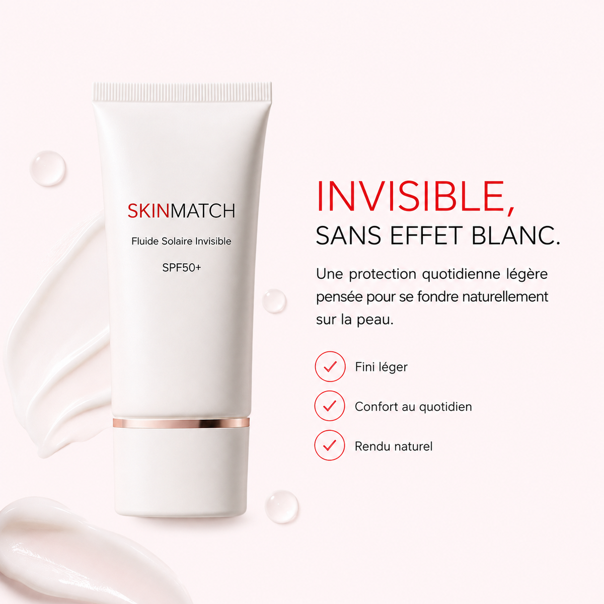 Fluide Solaire Invisible SPF50+