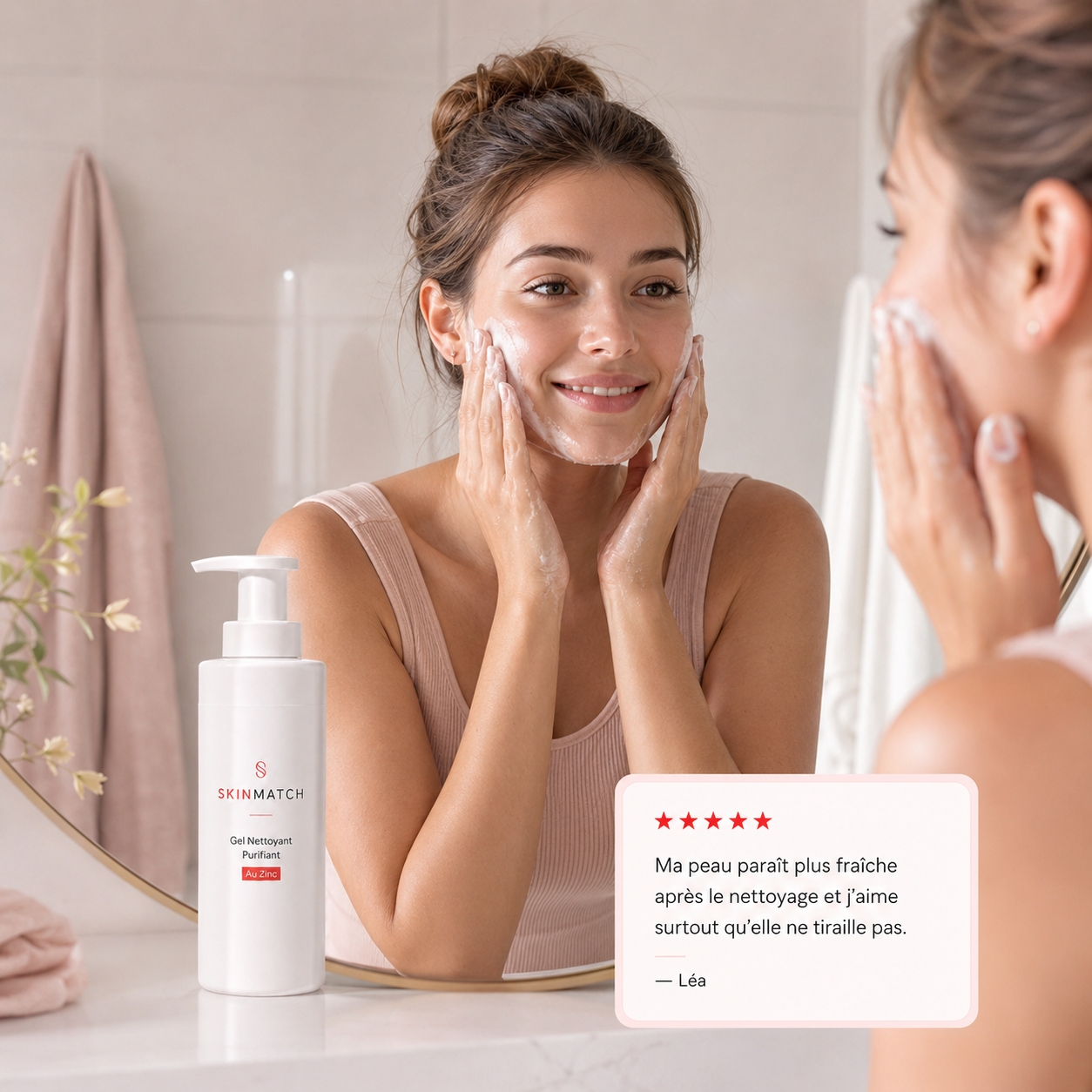 Gel Nettoyant Purifiant au Zinc