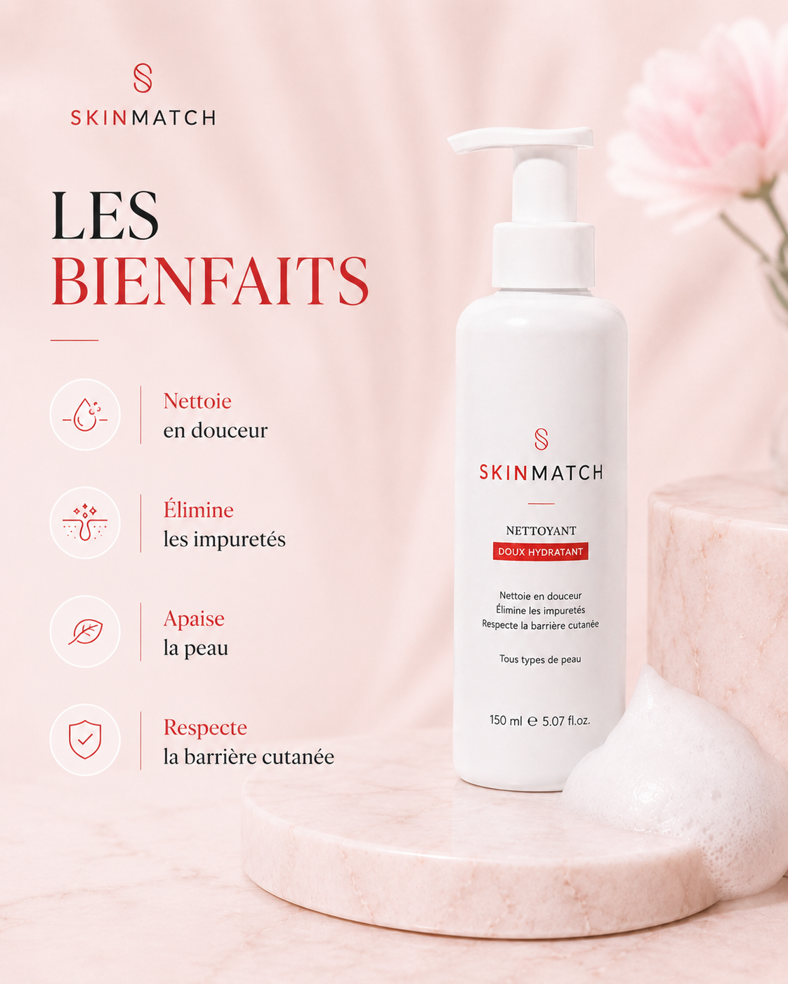 Nettoyant Doux Hydratant